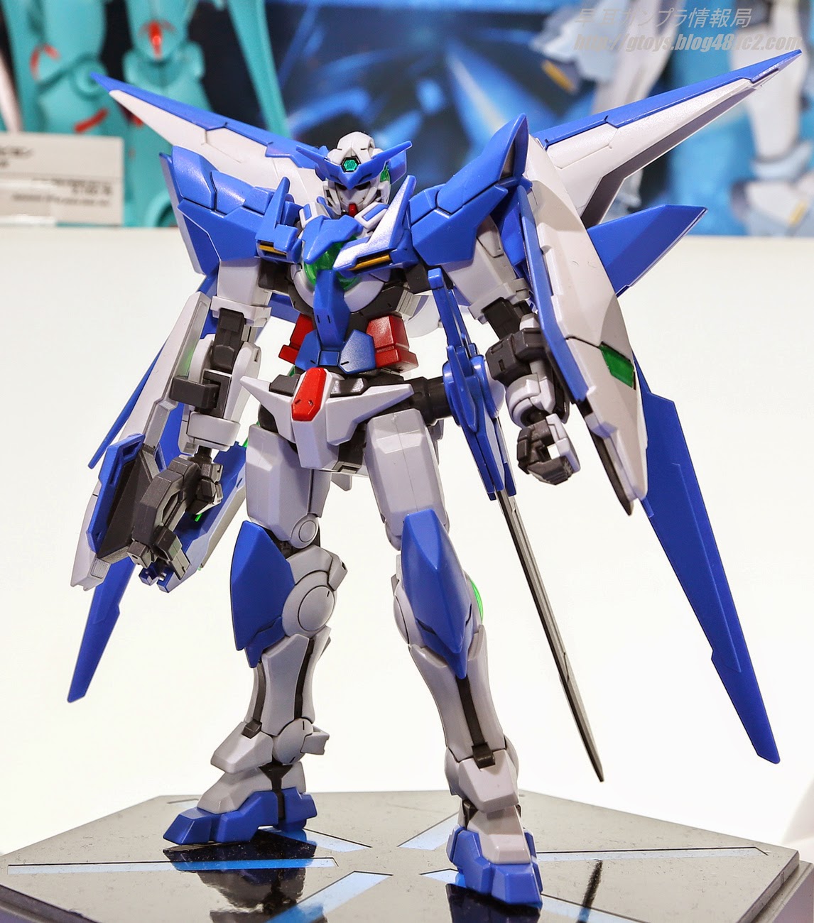 HGBF 1/144 Amazing Exia on Display at 53rd Shizuoka Hobby Show 2014