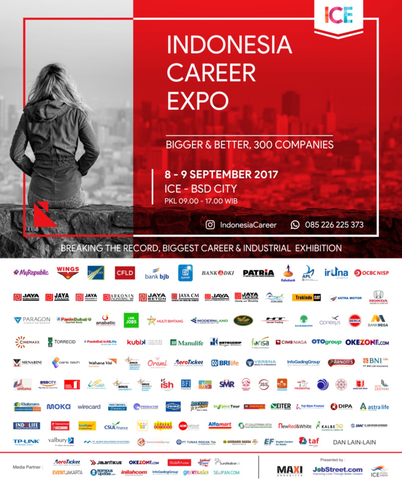 Jobfair Indonesia Career Expo 8-9 September 2017 Jobfair Indonesia Career Expo 8-9 September 2017