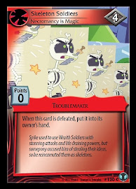 My Little Pony Skeleton Soldiers, Necromancy is Magic Defenders of Equestria CCG Card