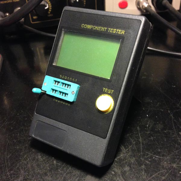 DIY electronics tester] Ελεγκτής εξαρτημάτων