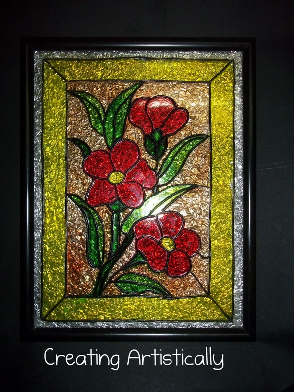 Creating Artistically Glass Painting