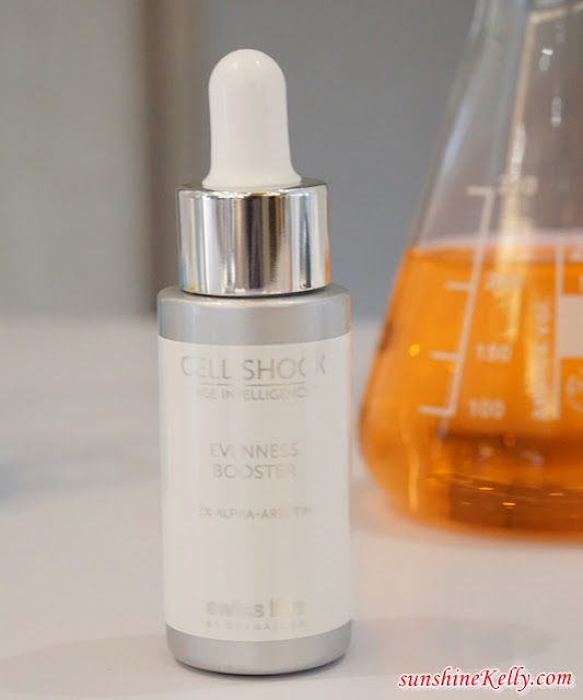 Swissline, Cell Shock Age Intelligence, Recovery Serum, Skin Booster, Radiance Booster, Source Booster, Perfection Booster, Evenness Booster, Beauty, Skincare, Swiss Skincare
