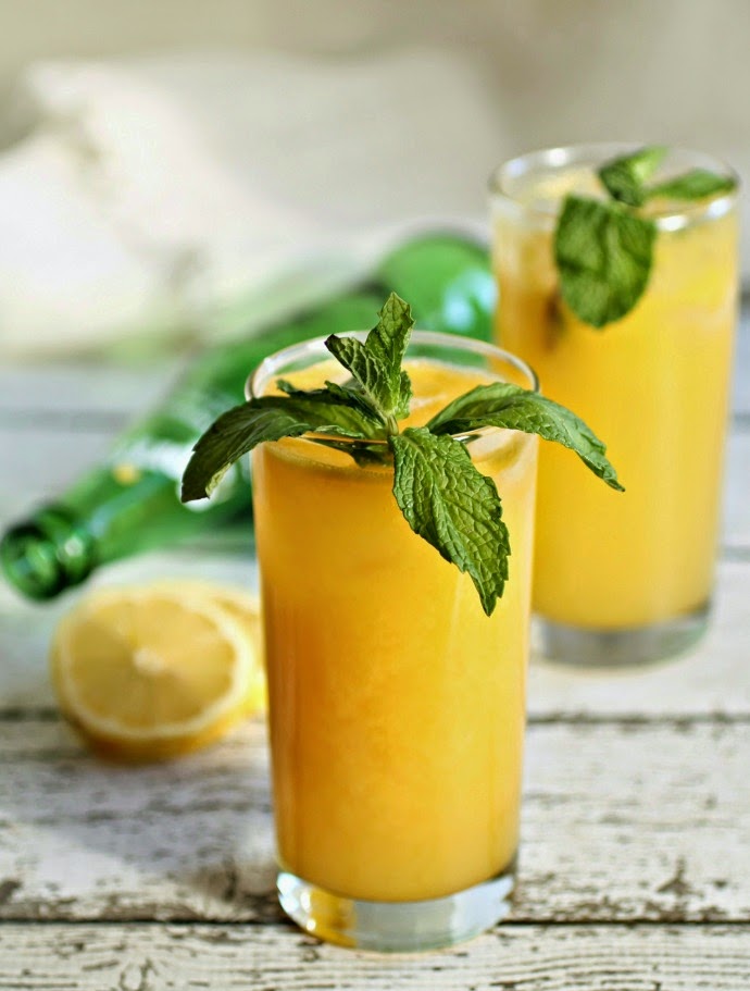 Hungry Couple Mango Mint Sparkler