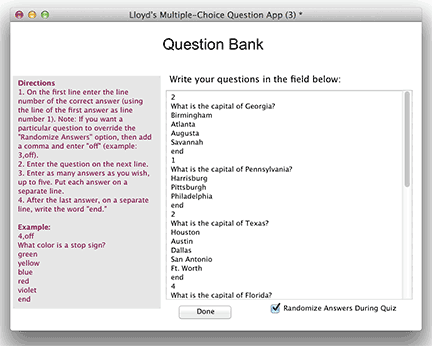 LearningLiveCode: Building a Dynamic Multiple-Choice Question in LiveCode