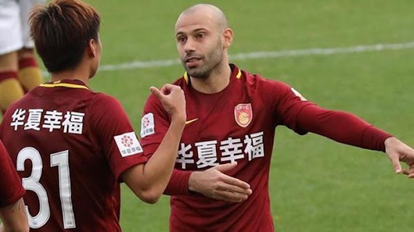 Javier Mascherano, el "jefe" de Hebei Fortune Javier Mascherano, el "jefe" de Hebei Fortune