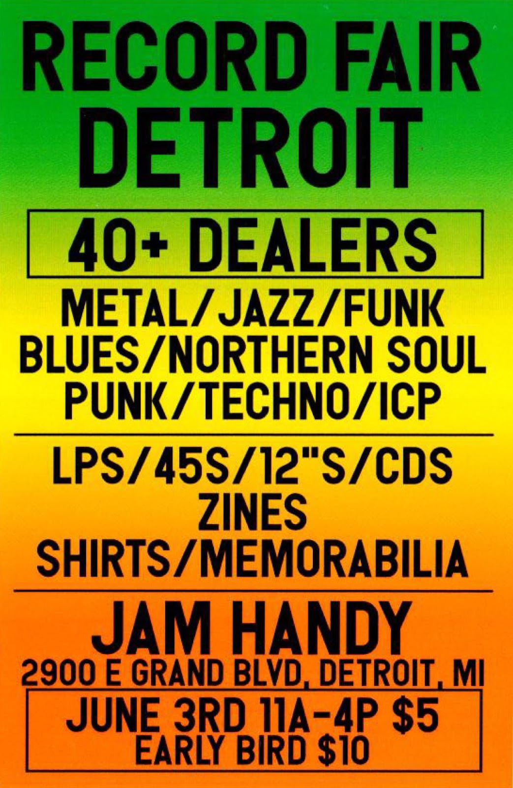 Detroit Turn Off the Radio