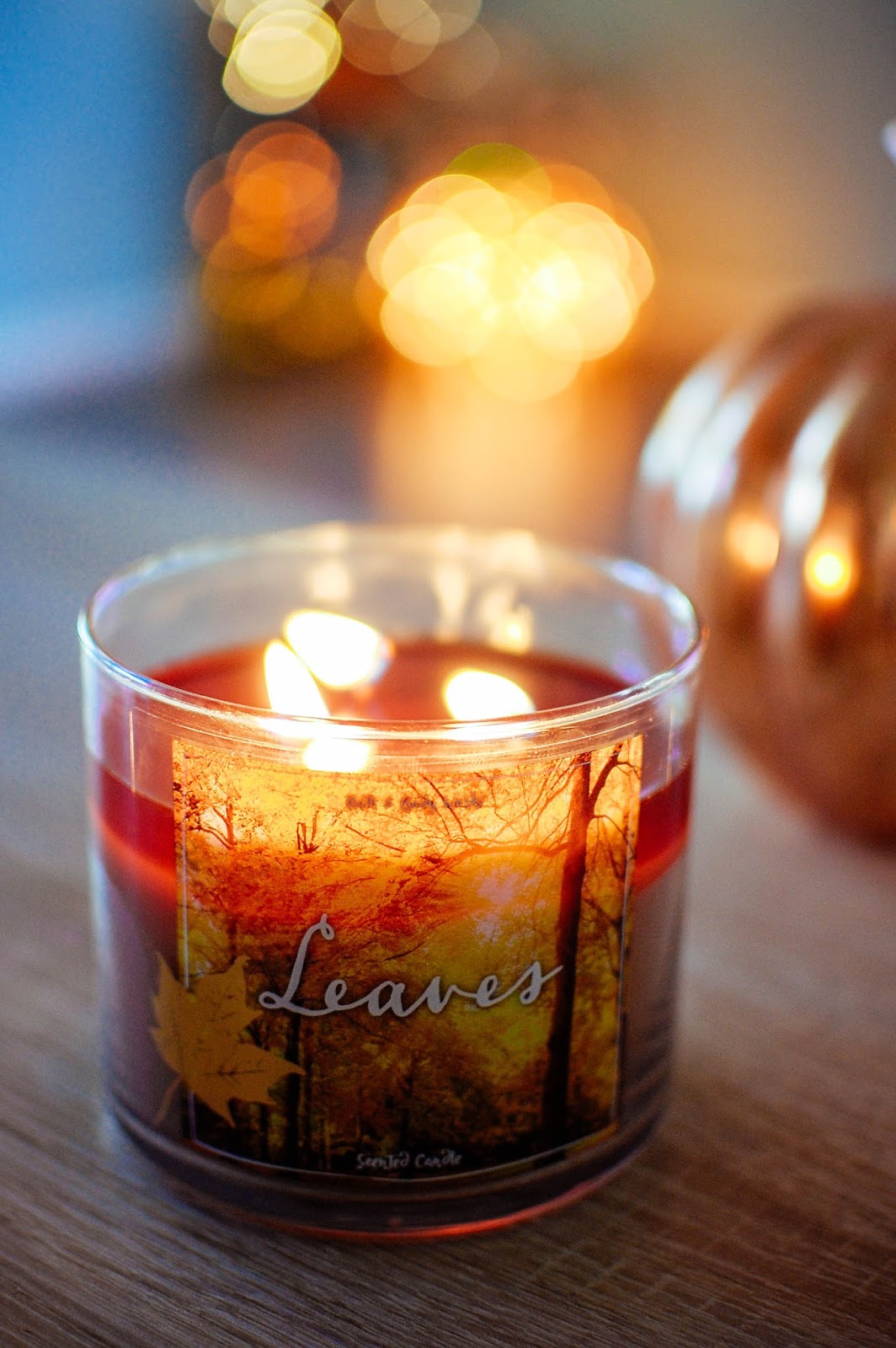 The Redolent Mermaid Bath & Body Works Leaves Candle