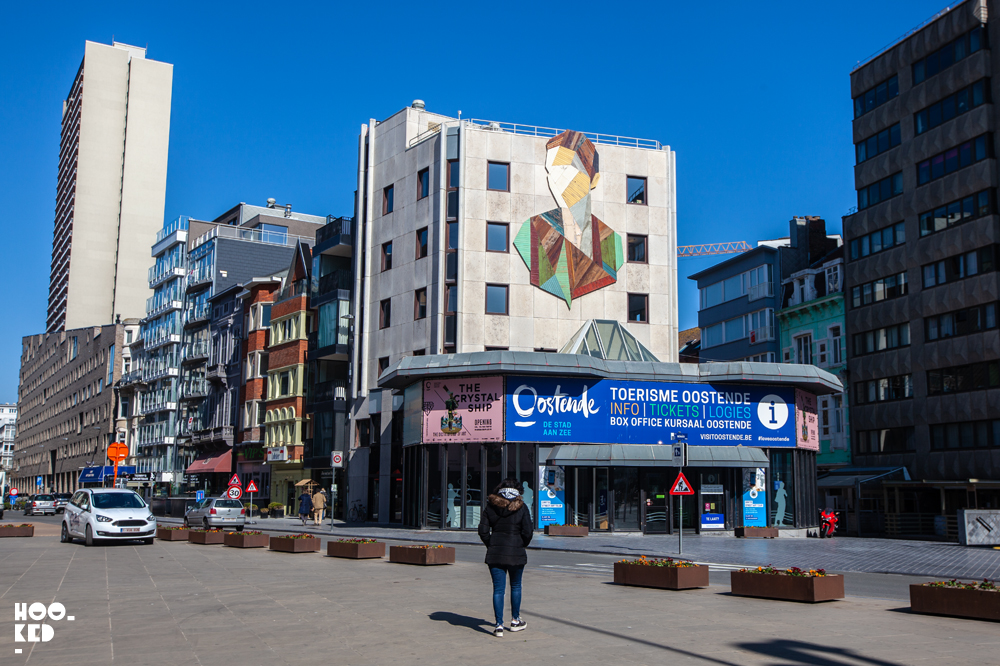 Ostend Tourist Board Office Belgium Street Art