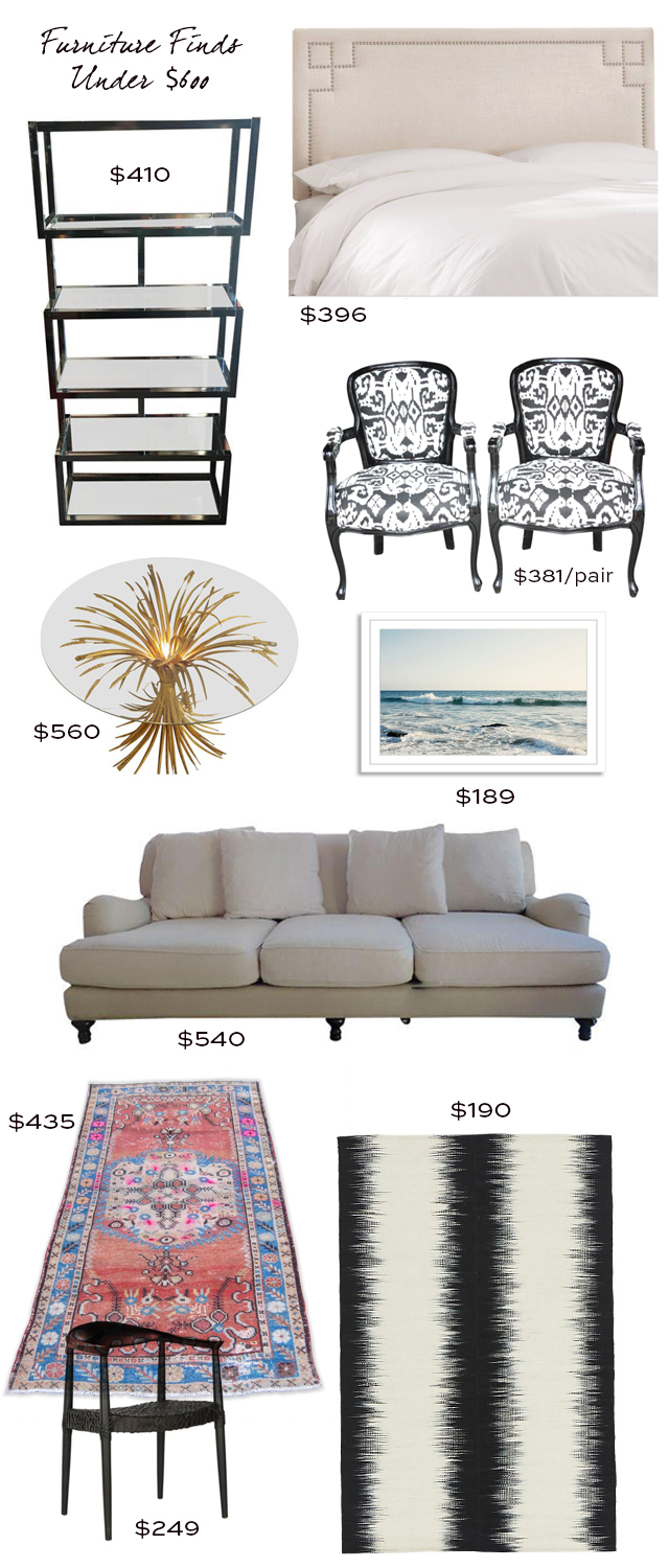 The Peak of Très Chic Furniture Finds Under 600