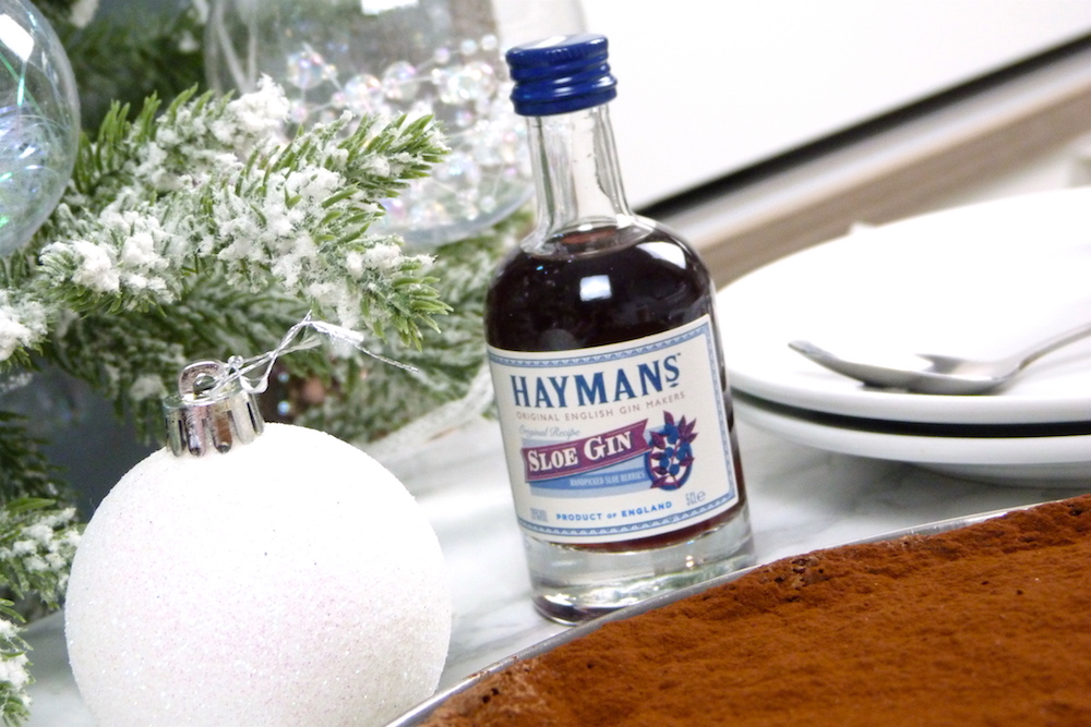 Sunken Chocolate and Sloe Gin Cake // with Hayman's Gin Lucyy Writes