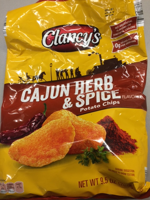 The Budget Reviews: Clancy's Cajun Herb & Spice Flavored Potato Chips ...