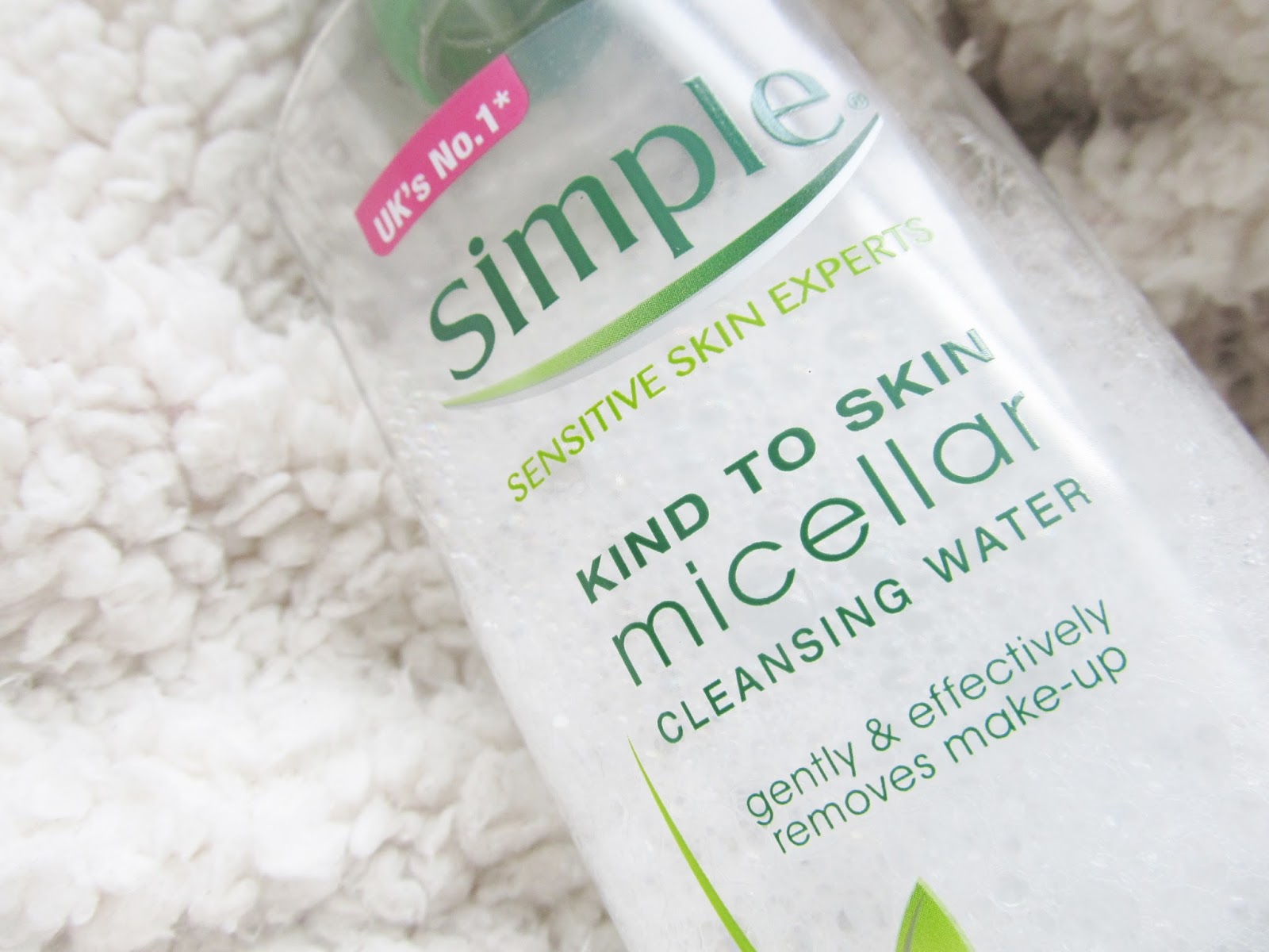 tesco simple micellar water