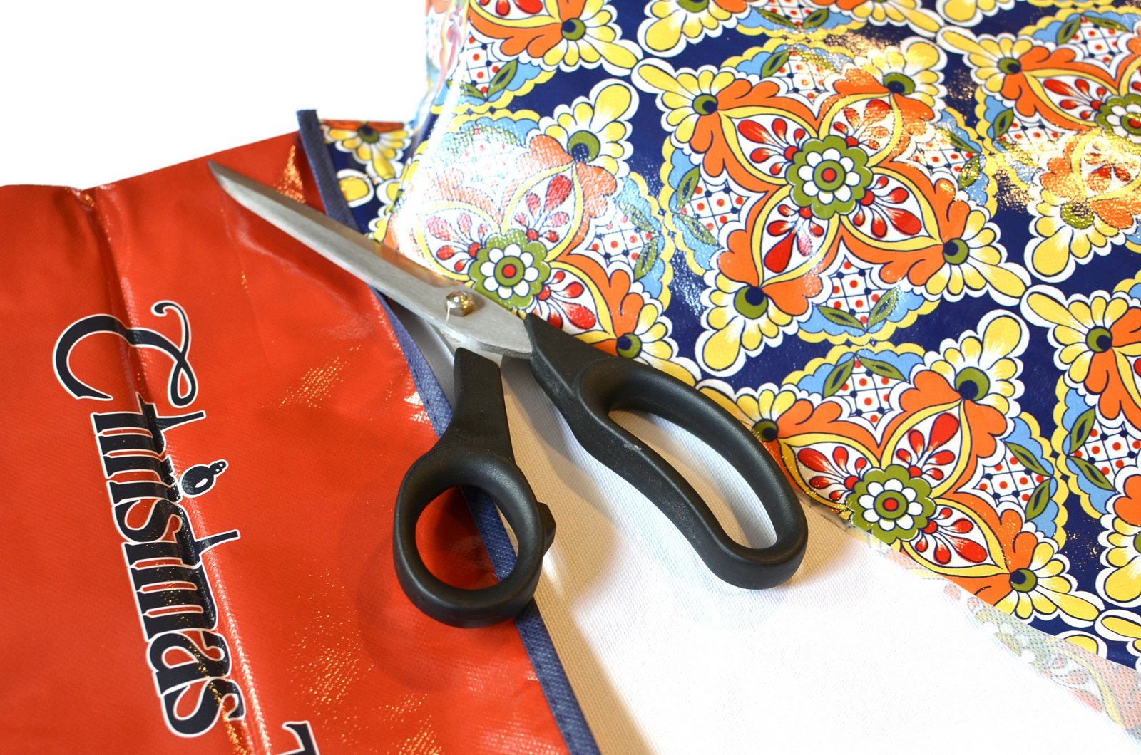 Jane of all Trades Kids' Art Smock made with reusable shopping bags a