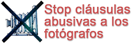 Stop cláusulas abusvias a los fotógrafos