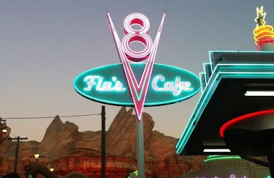 Flo's V8 Cafe at Cars Land