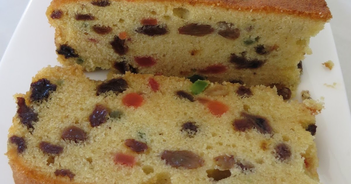 Simple yet yummylicious!: Light orange-flavoured Fruit Cake