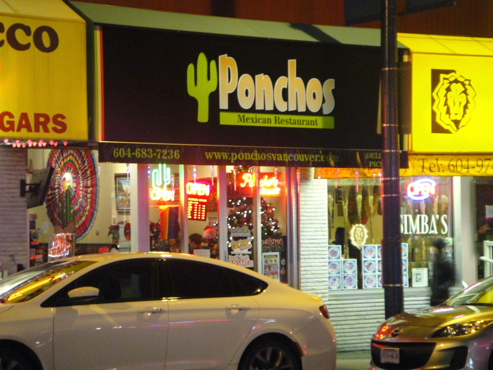 Ponchos restaurant deals
