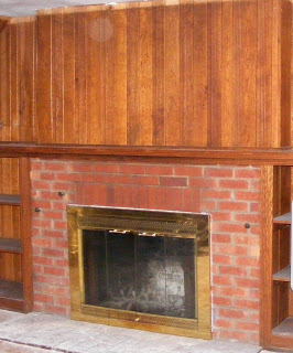Brick Fireplace Remodel6