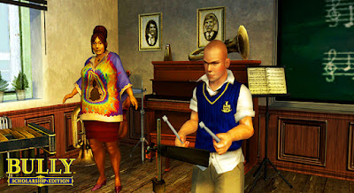 Spesifikasi PC untuk Bully: Scholarship Edition Spesifikasi PC untuk Bully: Scholarship Edition Game Bully ini dibuat oleh sebuah perusahaan game yang bernama Rockstar Vancouver, dan pertama kali dirilis pada tahun 2008. Game ini sudah sangat populer, akan tetapi yang perlu menjadi perhatian, bahwa permainan game Bully ini sangat berbau kekerasan, sehingga tidak direkomendasikan untuk dimainkan oleh anak-anak. Game ini dimulai dengan tokoh atau karakter muda, yang juga masih menginjak masa sekolah, namanya yaitu Jimmy Hopkins.Dia merupakan seorang remaja yang sangat nakal. Sehingga karena kenakalannya tersebut, sering bahkan selalu ditolak ketika ingin mendaftar pada suatu sekolah.Hingga akhirnya, Ayah dan Ibunya memasukannya ke sebuah sekolah yang bernama Bulworth Academy. Mungkin sekolah barunya ini memang cocok untuknya, karena disana juga terdapat bentuk kelompok atau gang dari anak-anak yang nakal, hingga di Bulworth Academy yang merupakan sekolah barunya, terdapat beberapa ketua dari kelompok geng, seperti.Preppies, dia merupakan murid yang dikenal sangat rajin. Greasers, nah kalau ini merupakan Anak orang kaya. Nerds, dia adalah anak murid yang tingkah lakunya dikenal aneh. Jocks, kalau dia adalah anak murid yang jago olahraga. Masing-masing dari ketua geng diatas memiliki sifat dan karakter yang berbeda-beda, dan Jimmy Hopkins yang juga merupakan anak nakal sehingga sering