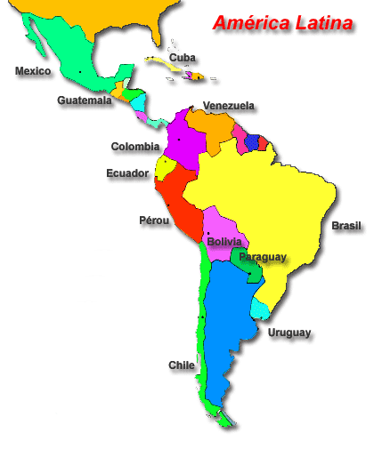 Cual Es El Mapa De America Latina 84