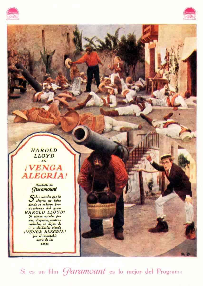 Harold Lloyd - ¡Venga Alegría! | 1923 | MEGA