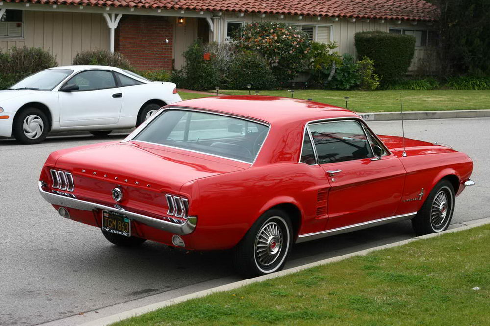 What president had a 1967 ford mustang #7