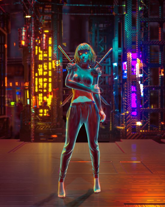 As ilustrações e foto-manipulações digitais de ficção científica com ares cyberpunk de Darius Bartsy Darius Bartsy artstation deviantart arte ilustrações ficção científica cyberpunk surreal photoshop
