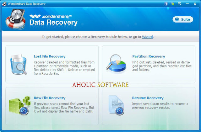 Wondershare Data Recovery Registered Free Download Wondershare Data Recovery is a versatile tool to help you recover files that were accidentally deleted or lost in some other way.