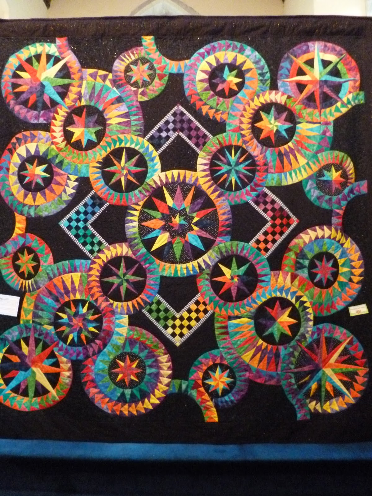 rosemaryrabbitquilts Log cabin quilters exhibition