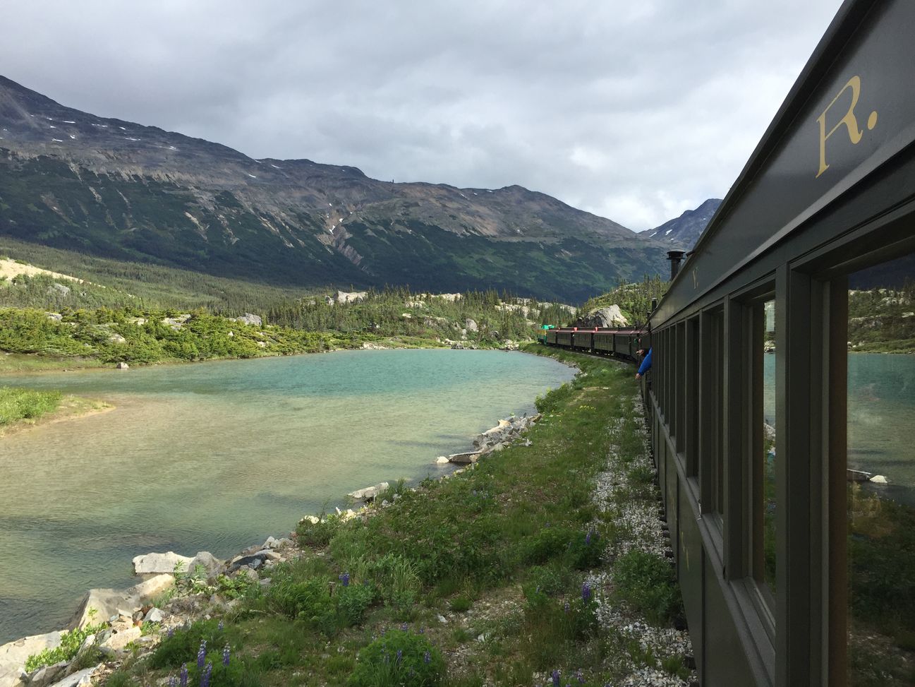 Day 5 Skagway Alaska C Princess Cruise Adventure Everyone Says To Sit On The Left Side Of Train Way Up They Are Correct However Don T Despair If You Get A Seat Can Walk Out