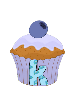 Abecedario en Cupcakes. Cupcakes with Alphabet.