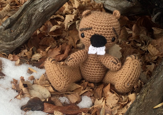 Pick n&rsquo; Knit, Sew, Crochet: Groundhog Gary CROCHET PATTERN