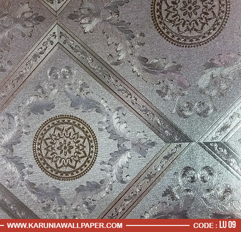wallpaper dinding silver karuniawallpaper surabaya murah