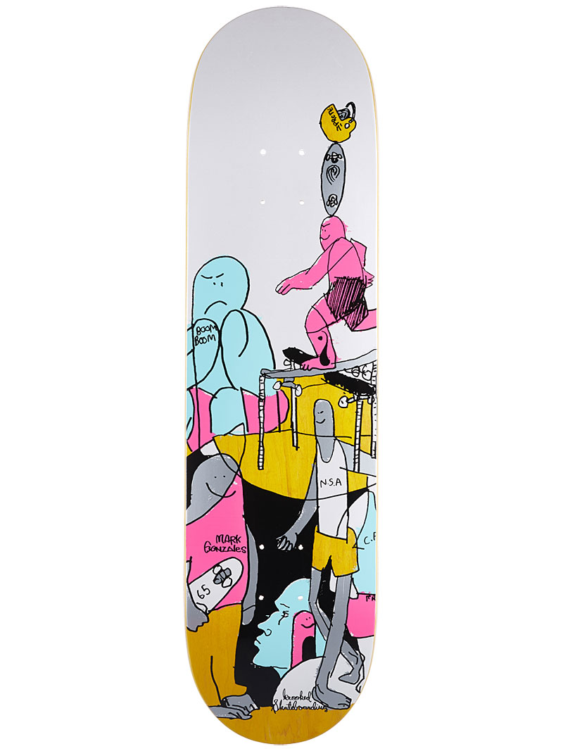 Street Skate Kings Krooked Skateboards Artist Series Skateboard Decks