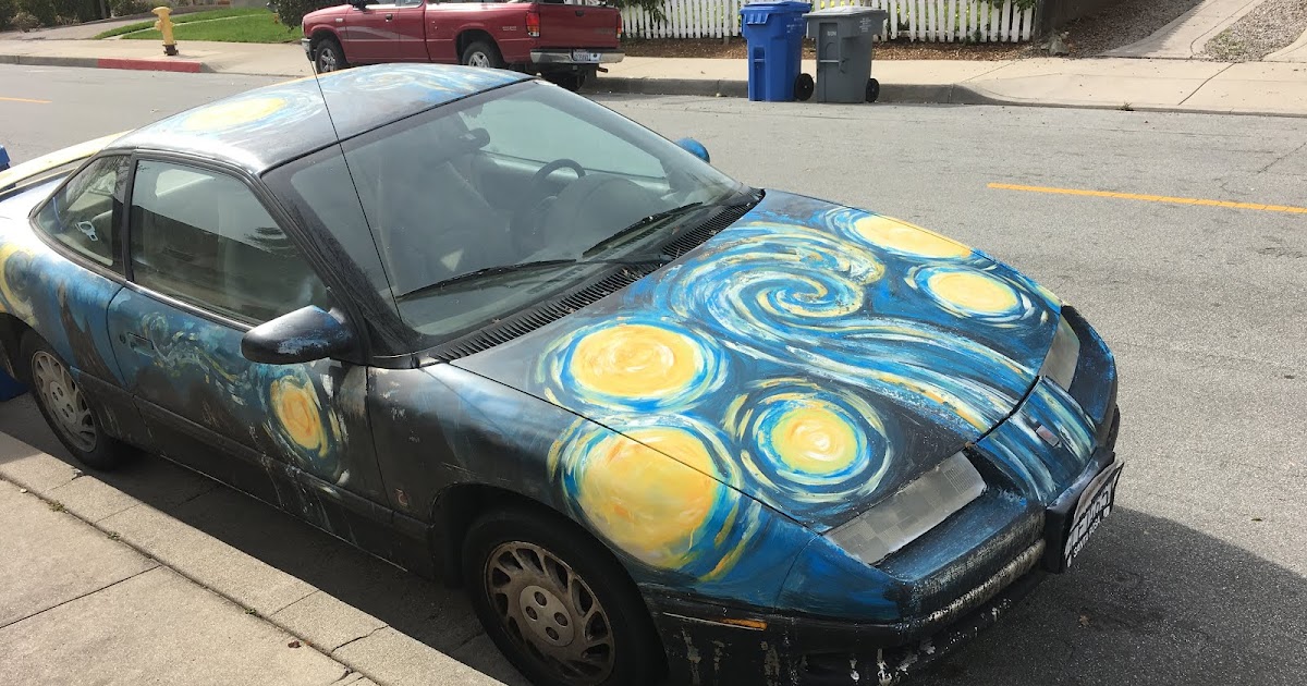David ZagRodny Photographs, San Luis Obispo "The Starry Night" car
