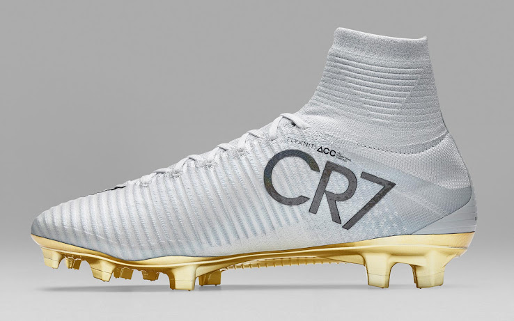 cristiano ronaldo white cleats