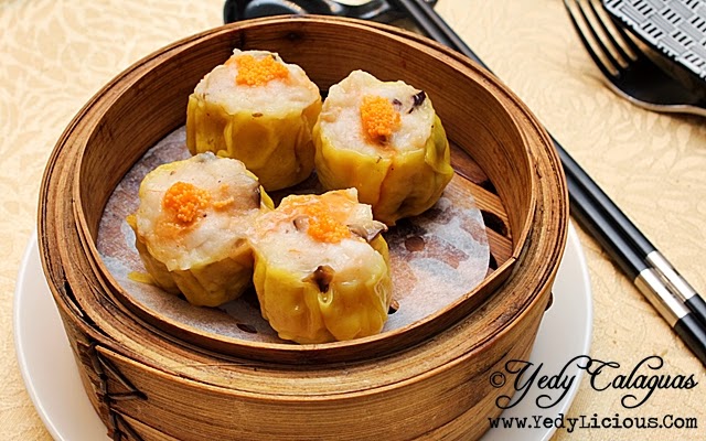 Crystal Jade Steamed Pork & Shrimp Dumpling with Crab Roe Siew Mai