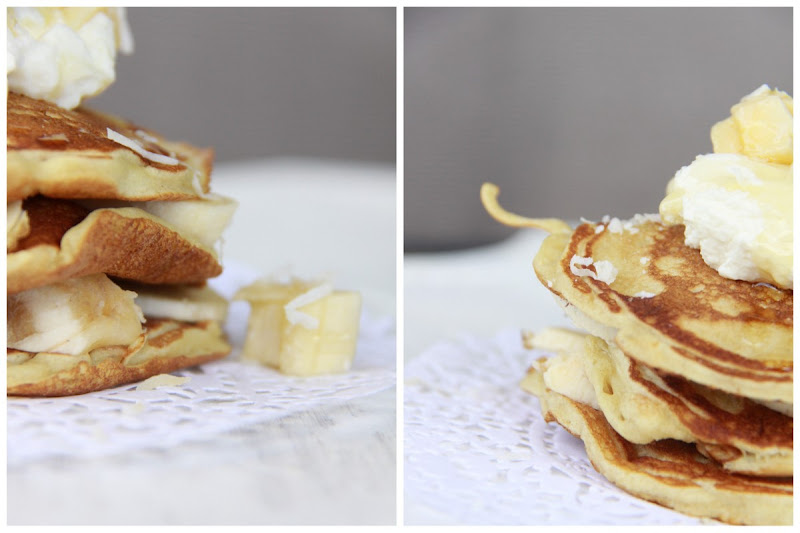 Coconut Spelt Pancakes