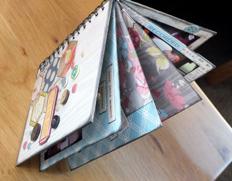 Scrappin' Patch Scrapbook Supplies NZ Now & Then Mini Album