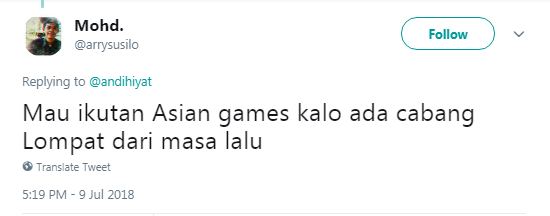 10 Meme Kocak 'Ikutan Asian Games' Hasil Curhatan Warganet
