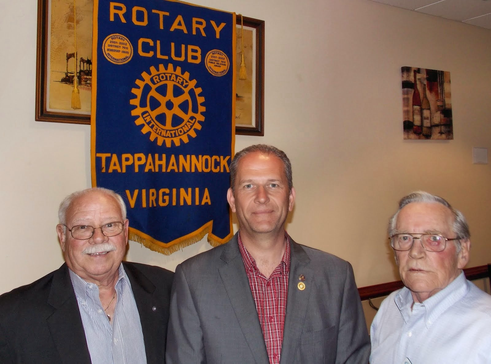 Tappahannock Rotary Tappahannock Rotary Club President Paul