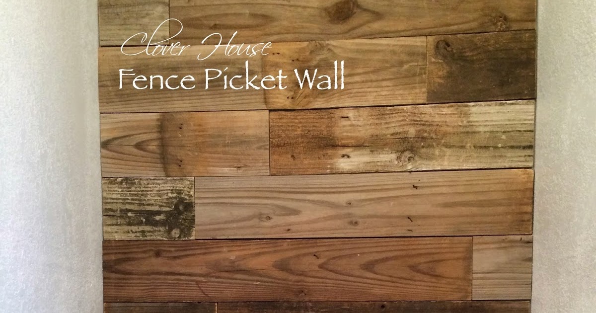 Clover House Fence Picket Wall