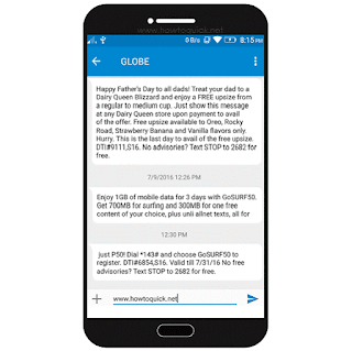 Globe GOSURF50 Promo Now with 1GB Data and Unli Text to All Networks Globe GOSURF50 Promo Now with 1GB Data and Unli Text to All Networks