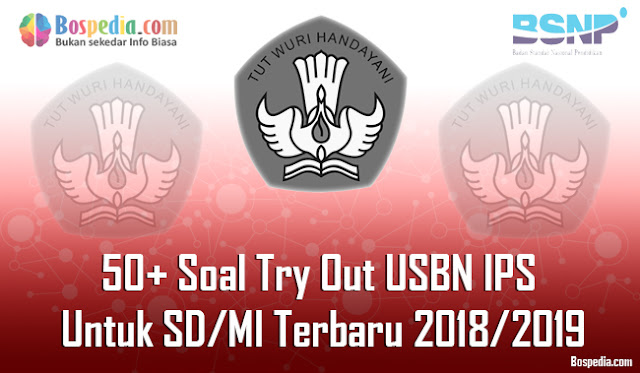50+ Soal Try Out USBN IPS Untuk SD/MI Terbaru 2018/2019