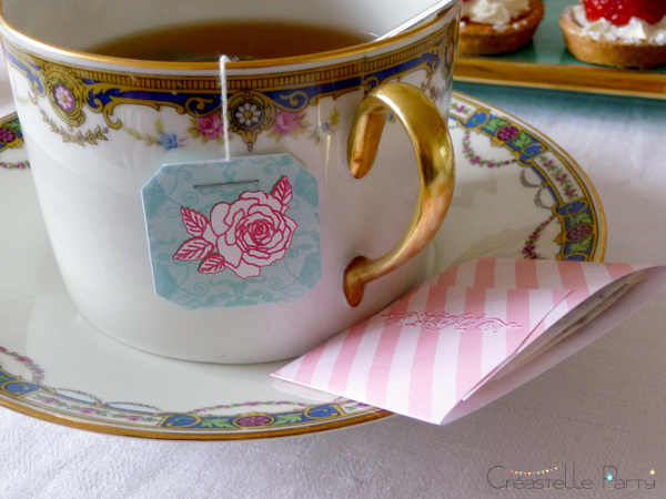 Boudoir sweet table tea bag