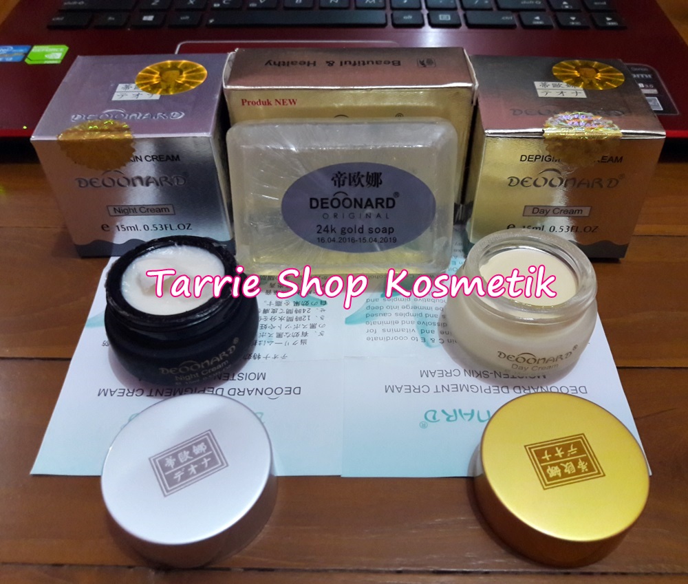 Paket Cream Deoonard Gold Silver Paket Cream Deoonard Gold Silver