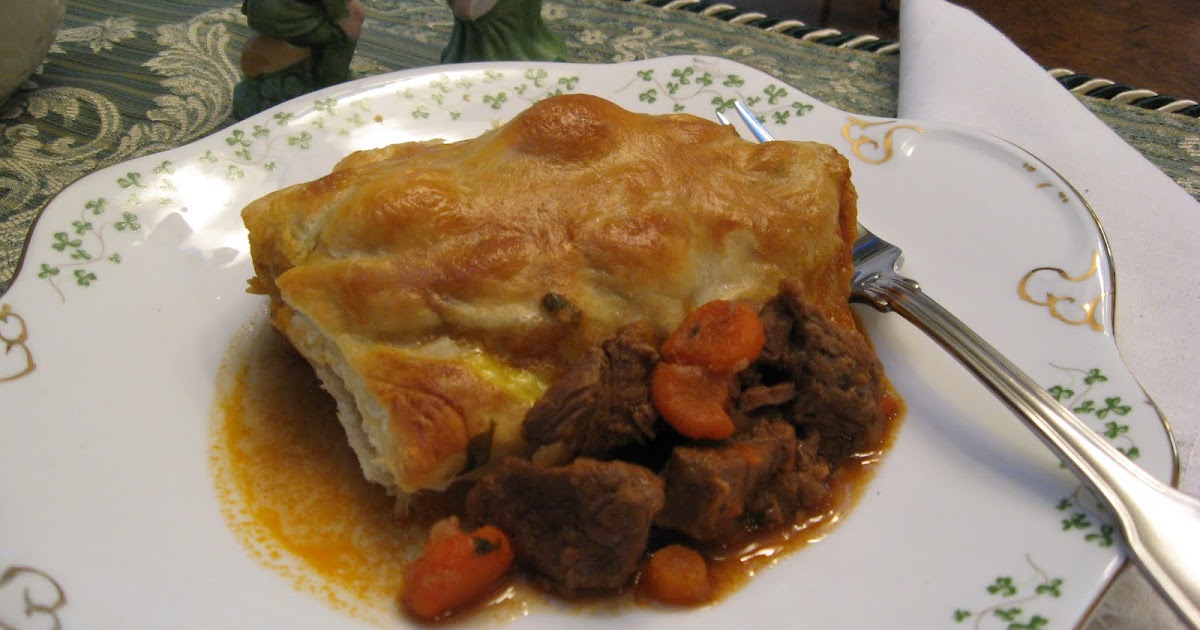 Steak and Guinness Pie