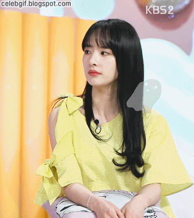 180528 안녕하세요 짱예 우주소녀 설아.gif | 인스티즈