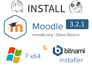 Install Moodle 3.2.1 via Bitnami installer on Windows 7 localhost