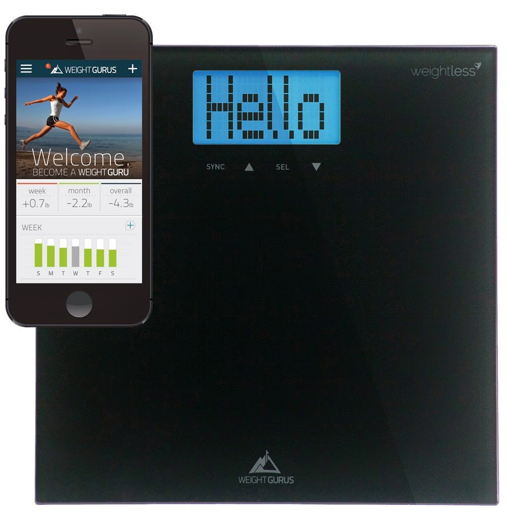 Weight Gurus Smartphone Connected Digital Scale